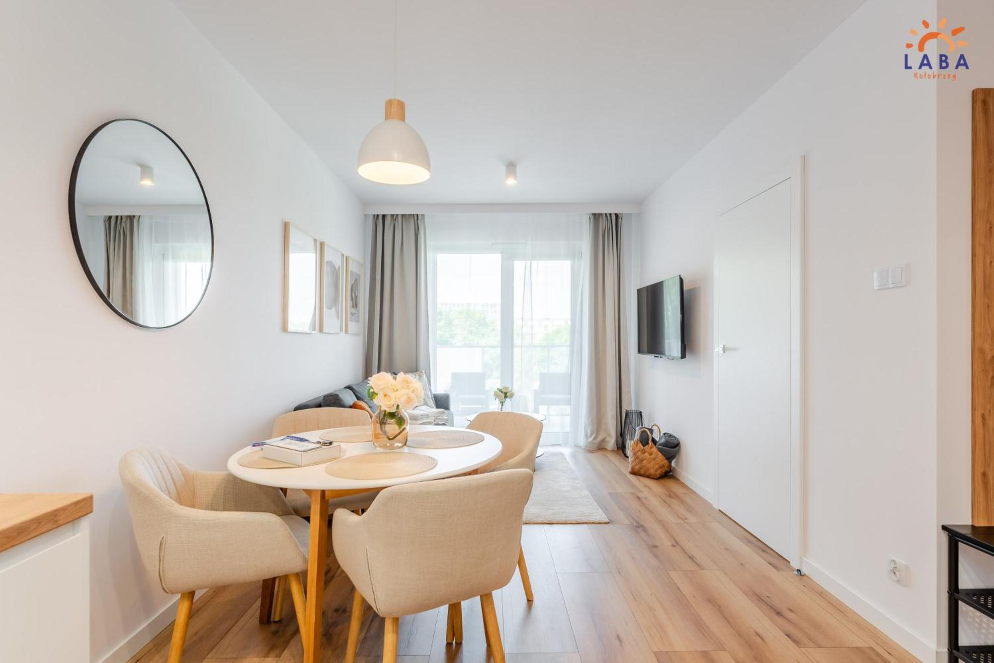 Apartament Laba Kollataja Z Parkingiem *